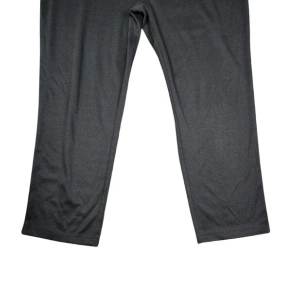 Z Studio Yoga Pants Womens 2X Black Stretch Straight Leg Plus Size Activewear - Picture 9 of 13